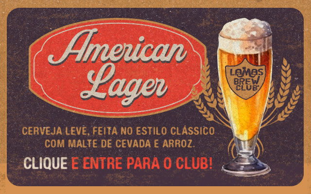 Logo american Lager Lamas Brew Club