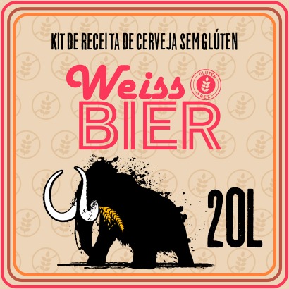 Kit Receita de Cerveja Sem Glúten Weissbier - 20L