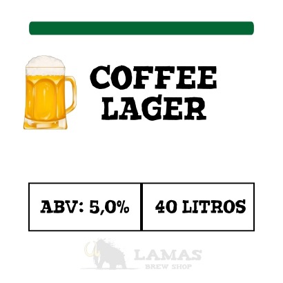 Kit Receita de Cerveja Coffee Lager - 40L