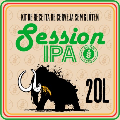 Kit Receita de Cerveja Sem Glúten Session IPA 20L
