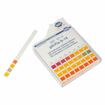 Fitas para Medição de pH - 0 a 14 (Caixa com 100)