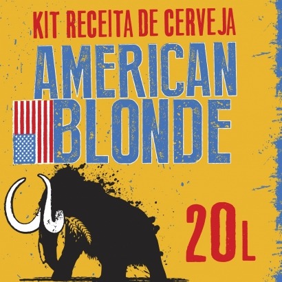 Kit Receita de Cerveja American Blonde Ale 20L