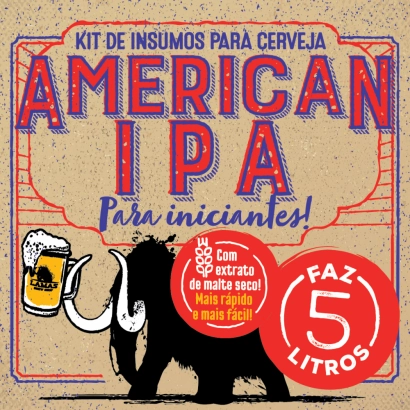  Kit American IPA Extrato de Malte 5 L