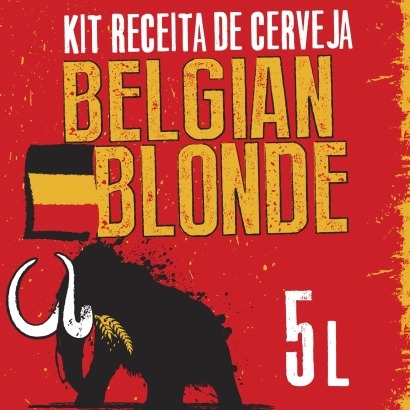 rotulo receita belgian blond ale 5 litros
