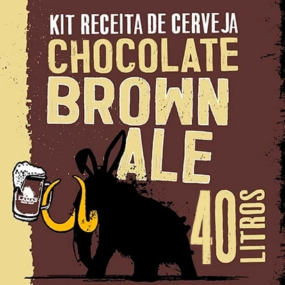 Kit Receita de Cerveja Chocolate Brown Ale 40L