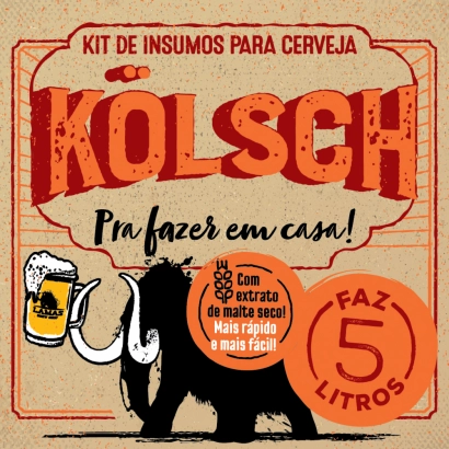 Kit Kolsch Extrato de Malte 5 L