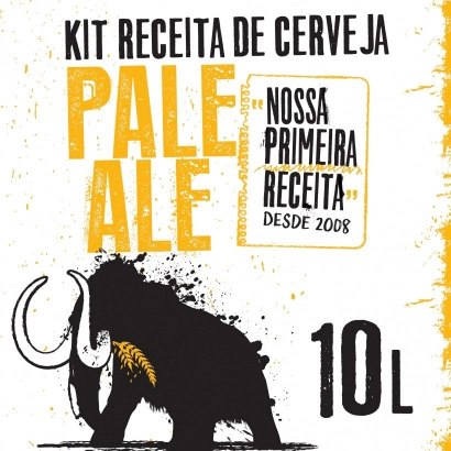 Kit Pale Ale - 1ª Receita do Lamas - 10L
