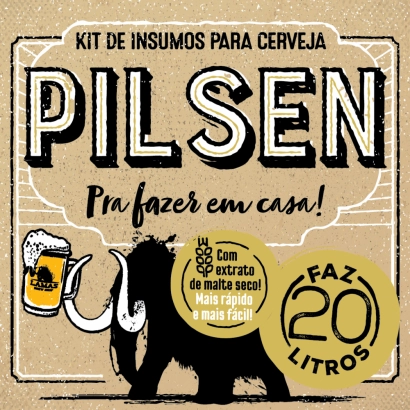 Kit Pilsen Extrato de Malte 20 L