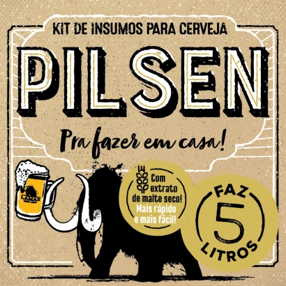 Kit Pilsen Extrato de Malte 5 L