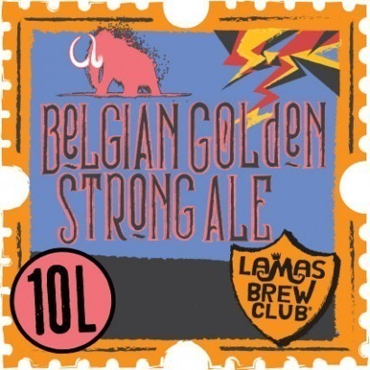 Rótulo Belgian Golden Strong Ale - 10L