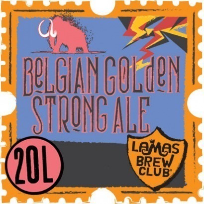 Rótulo Belgian Golden Strong Ale - 20L