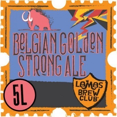Rótulo Belgian Golden Strong Ale - 5L