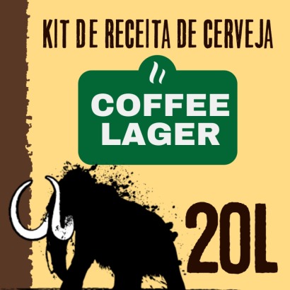  Kit Receita de Cerveja Coffee Lager - 20L