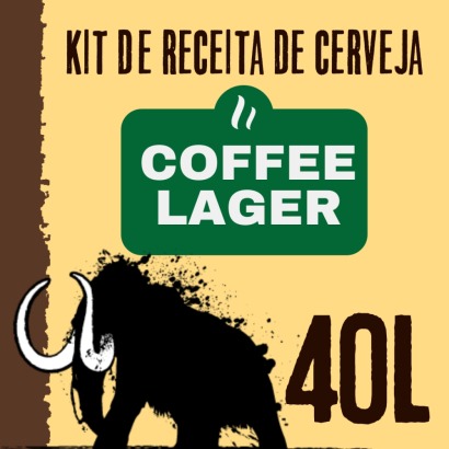 Kit Receita de Cerveja Coffee Lager - 40L