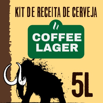  Kit Receita de Cerveja Coffee Lager - 5L