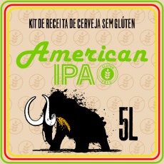 Kit Receita de Cerveja Sem Glúten American IPA - 5L