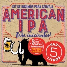 Kit Receita de Cerveja American IPA Extrato de Malte 5 L