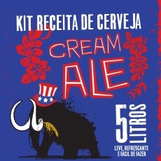 Kit Receita de Cerveja Cream Ale 5L