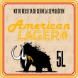 Kit Receita de Cerveja Sem Glúten American Lager - 5L
