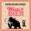 Kit Receita de Cerveja Sem Glúten Weissbier - 5L
