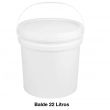 balde plástico 22 l