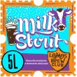 Rótulo Receita de cerveja Milk Stout - 5L