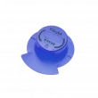 Lacre Plástico Azul para Barril de Chopp de Inox